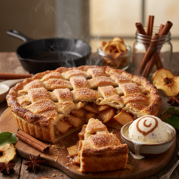 Ultimate Cinnamon-Spiced Apple Pie recipe