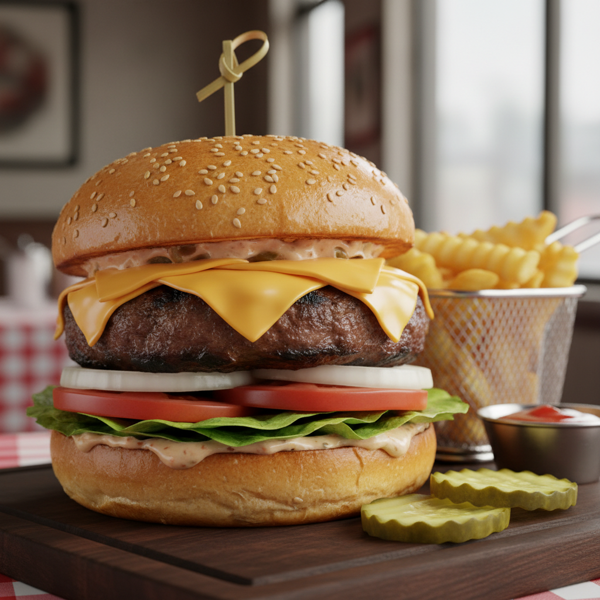Ultimate Classic Cheeseburger recipe