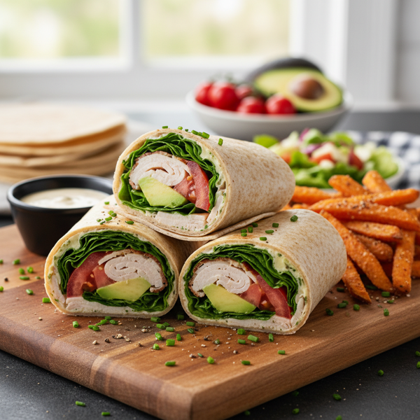 Ultimate Club Tortilla Wraps recipe