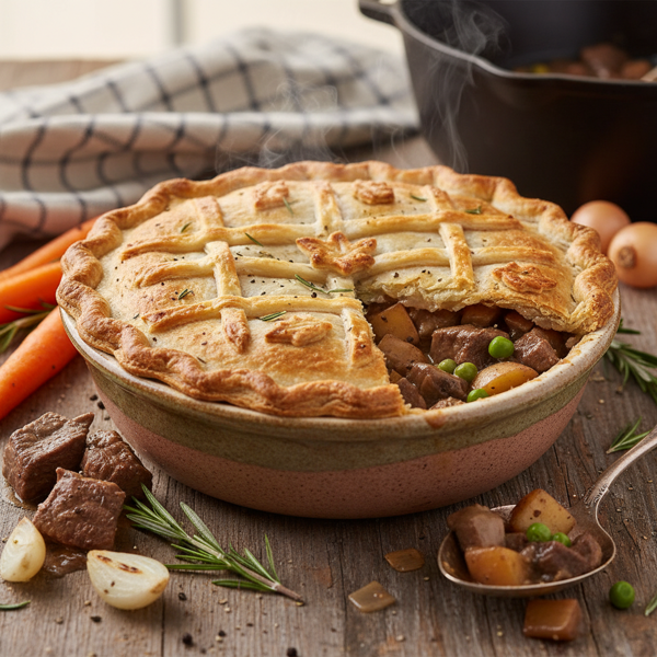 Ultimate Comfort Beef Pot Pie recipe