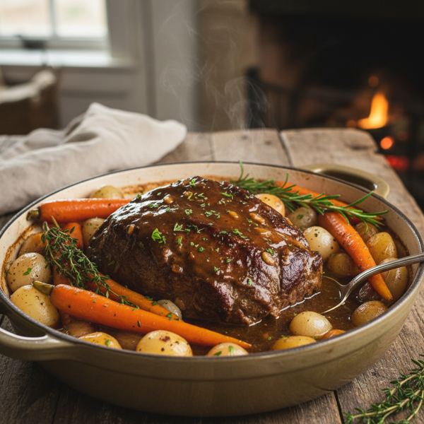 Ultimate Comfort Braised Beef Pot Roast recipe