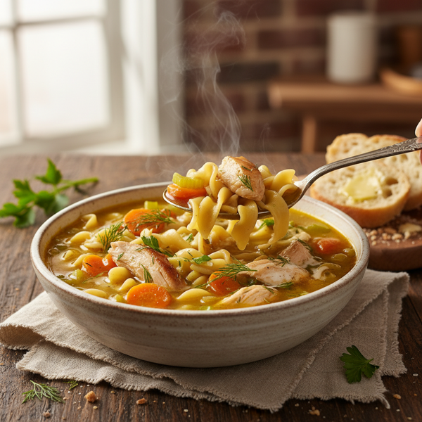Ultimate Comfort Chicken Noodle Soup recipe