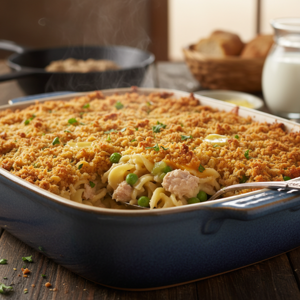 Ultimate Comfort Tuna Noodle Casserole recipe