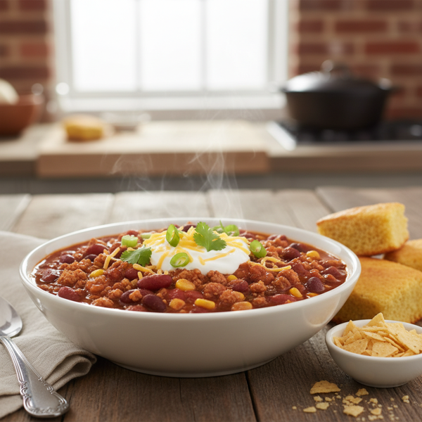 Ultimate Comfort Turkey Chili recipe