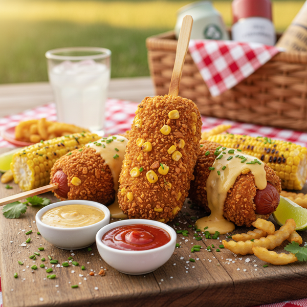 Ultimate Corn Dogs recipe
