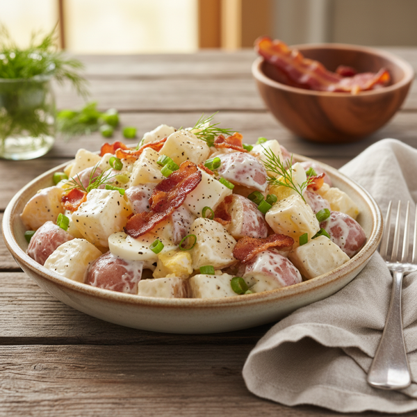 Ultimate Creamy Bacon Potato Salad recipe