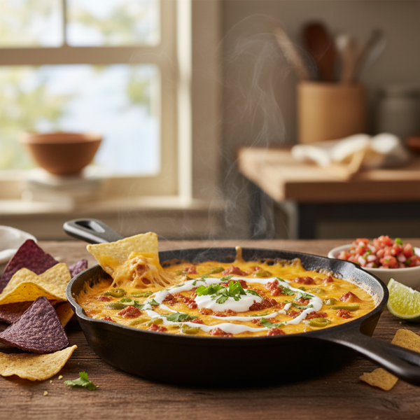 Ultimate Creamy Chile Con Queso Delight recipe