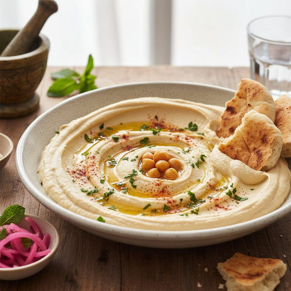 Ultimate Creamy Israeli Hummus recipe