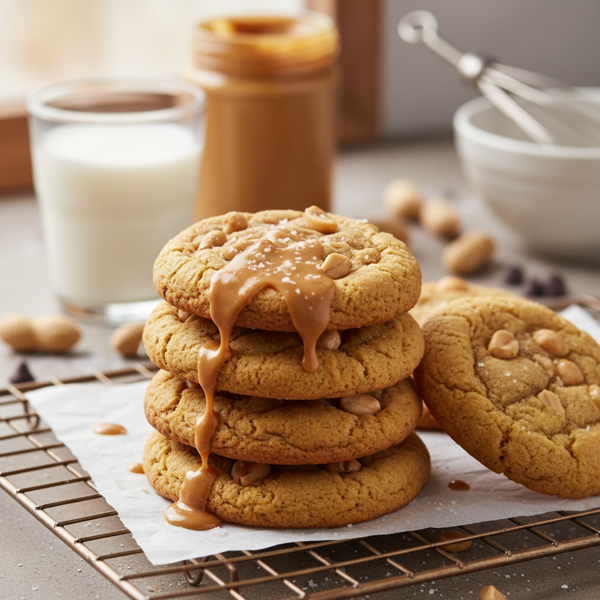 Ultimate Creamy Peanut Butter Cookies recipe