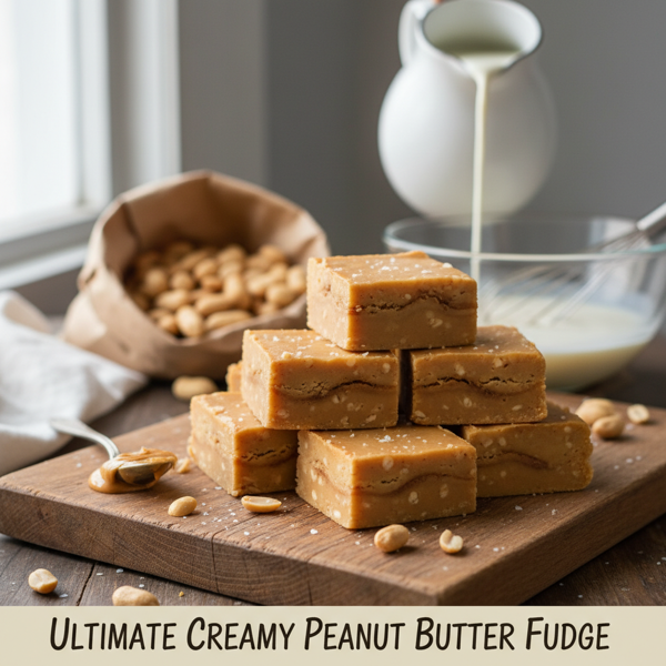 Ultimate Creamy Peanut Butter Fudge recipe