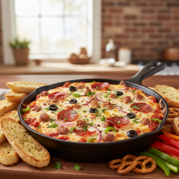 Ultimate Creamy Pizza Dip recipe