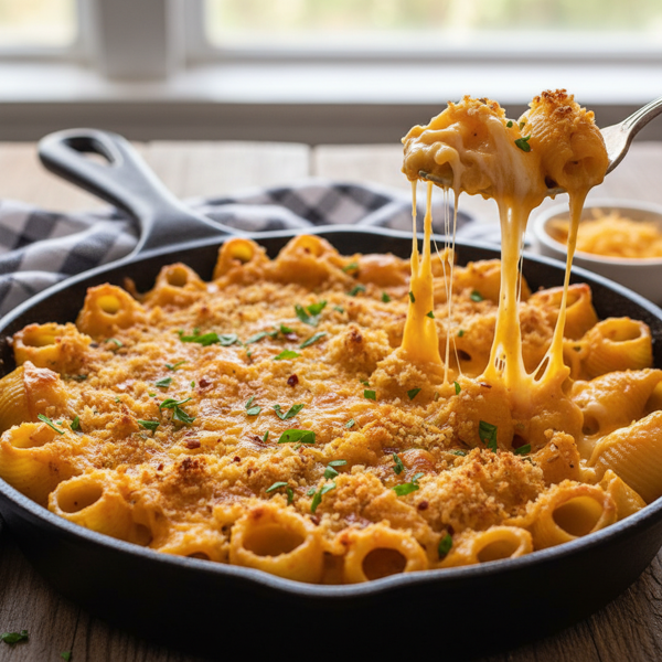 Ultimate Creamy Shells Mac and Cheese Bake recipe