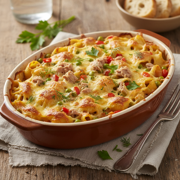 Ultimate Creamy Tuna Pasta Bake recipe