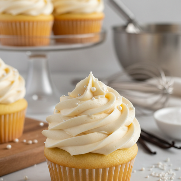 Ultimate Creamy Vanilla Buttercream Frosting recipe