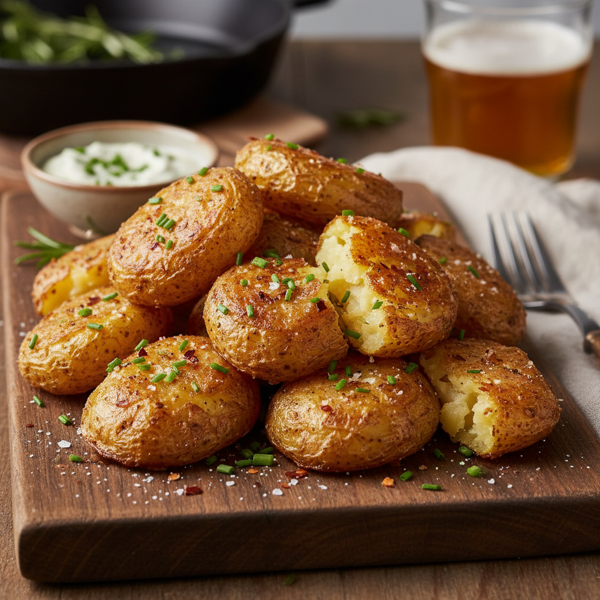 Ultimate Crispy-Baked Russet Potatoes recipe