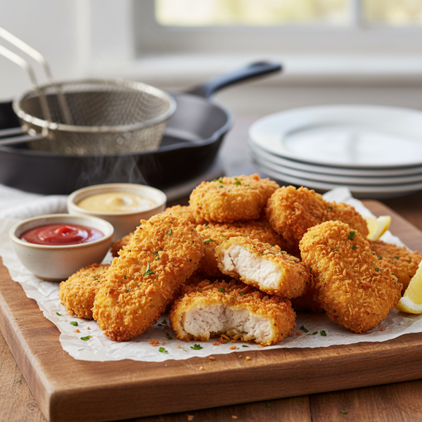 Ultimate Crispy Chicken Nuggets recipe