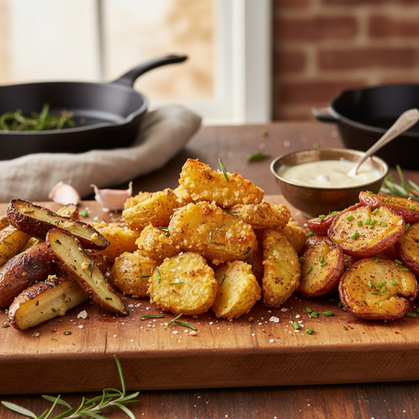 Ultimate Crispy Roasted Potatoes Trio recipe