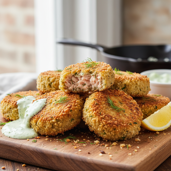 Ultimate Crispy Salmon Croquettes recipe