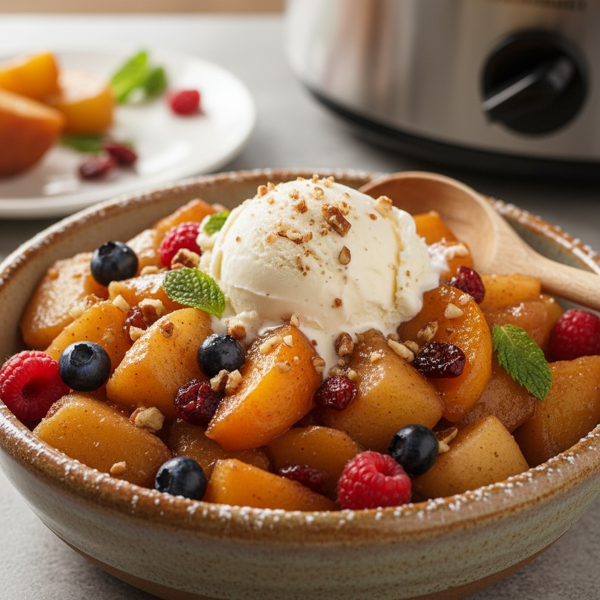 Ultimate Crock Pot Fruit Delight recipe