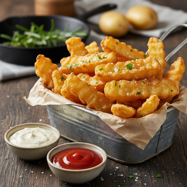 Ultimate Crunchy French Fries recipe