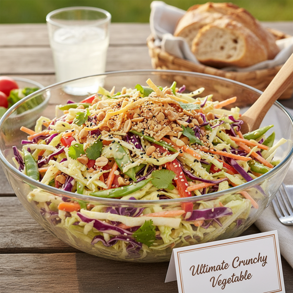 Ultimate Crunchy Vegetable Coleslaw recipe