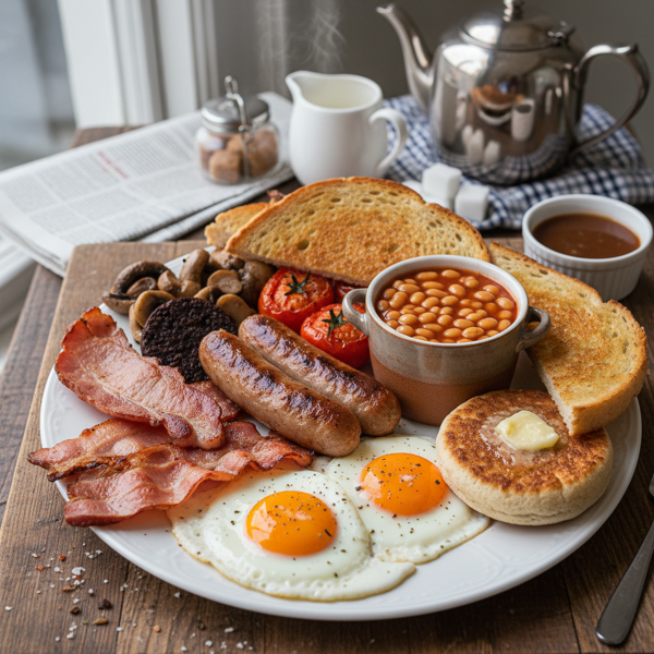 Ultimate English Breakfast Feast recipe