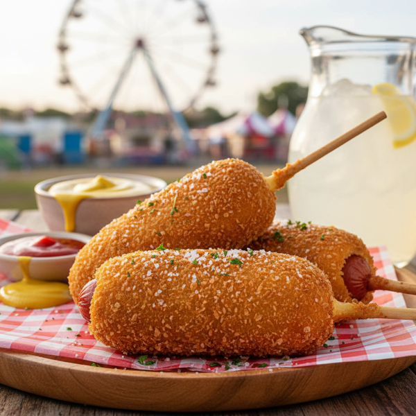 Ultimate Fair-Style Corn Dogs recipe