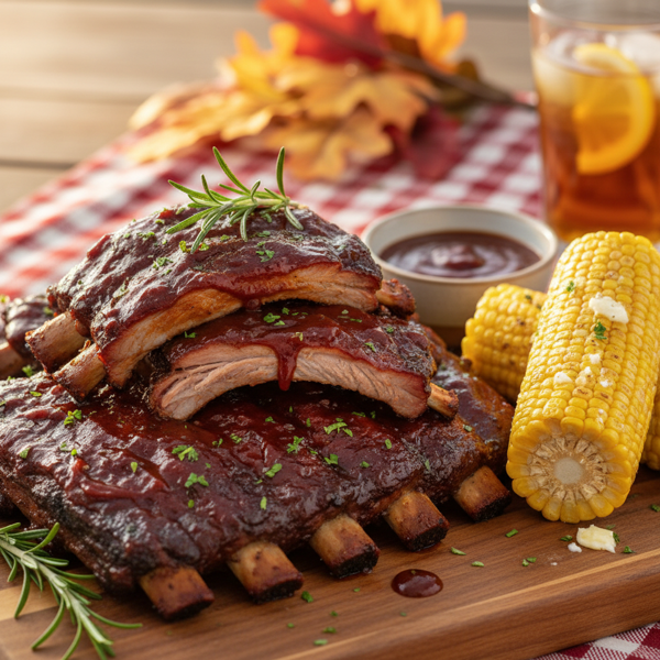Ultimate Fall-Off-The-Bone Barbecued Ribs recipe