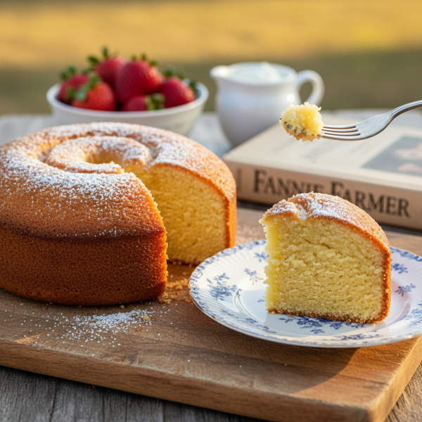 Ultimate Fannie Farmer's Classic Pound Cake recipe