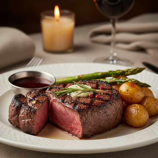 Ultimate Filet Mignon: Perfectly Seared Steakhouse Style recipe