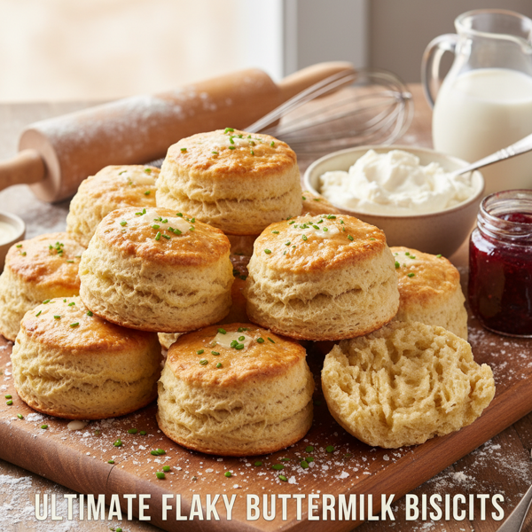 Ultimate Flaky Buttermilk Biscuits recipe