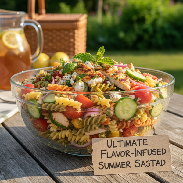 Ultimate Flavor-Infused Summer Pasta Salad recipe