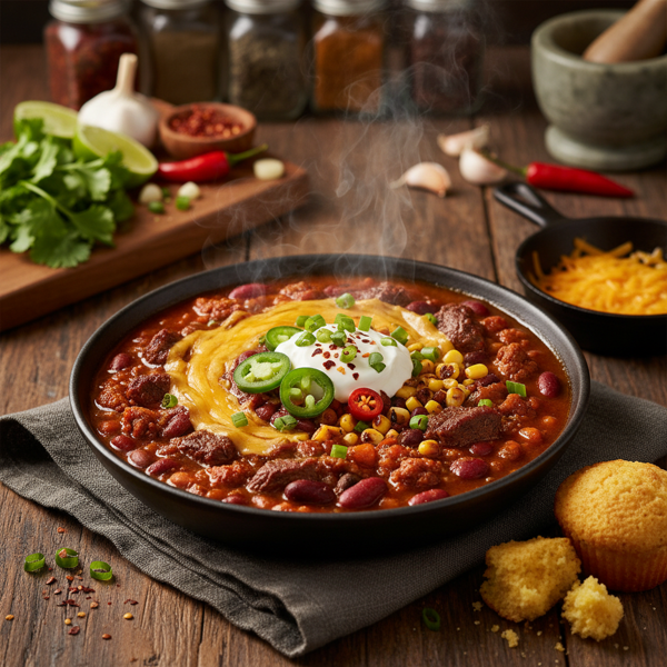 Ultimate Flavor Bomb Chili recipe