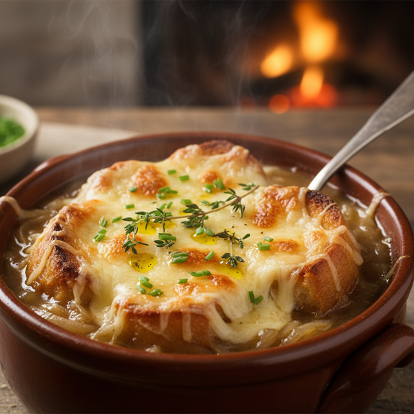Ultimate French Onion Soup Gratinée recipe