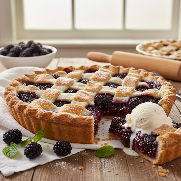 Ultimate Fresh Blackberry Pie recipe