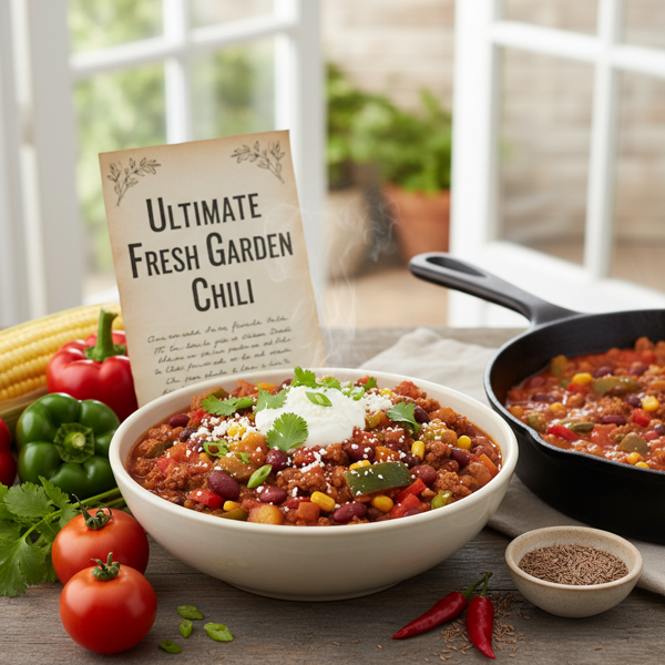 Ultimate Fresh Garden Chili recipe