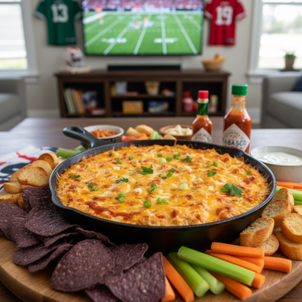 Ultimate Game Day Buffalo Chicken Dip recipe