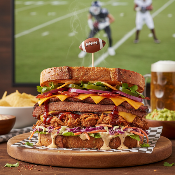 Ultimate Game Day Hero recipe