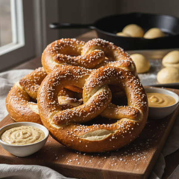Ultimate Giant Soft Pretzels recipe