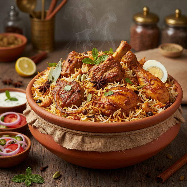 Ultimate Goat or Chicken Biryani Feast recipe