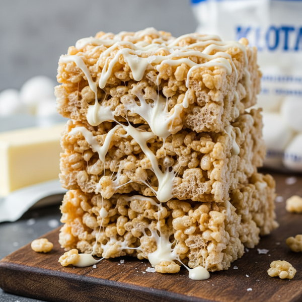 Ultimate Gooey Rice Krispie Treats recipe