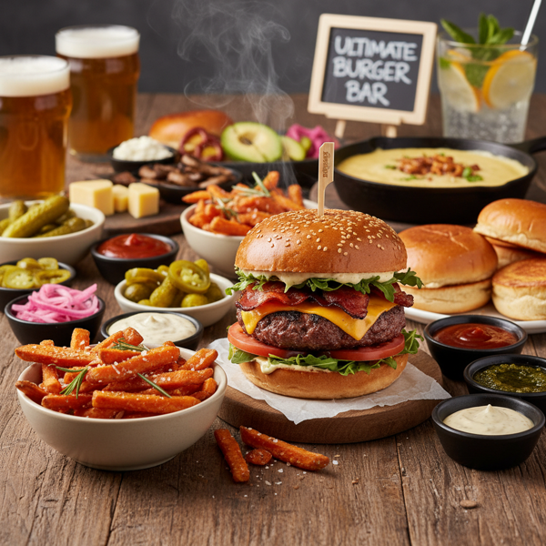 Ultimate Gourmet Burger Bar recipe