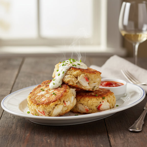 Ultimate Gourmet Crab Cakes recipe