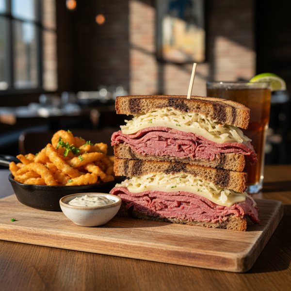 Ultimate Gourmet Reuben Sandwich recipe