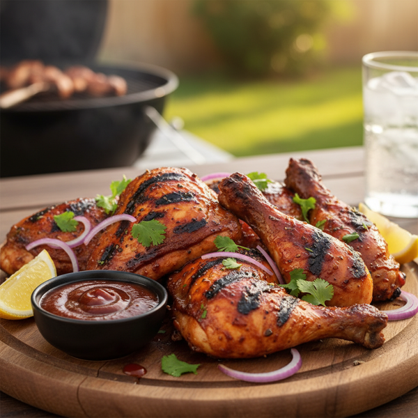 Ultimate Grilled Barbecue Chicken recipe