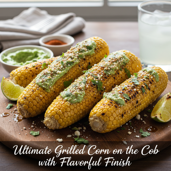 Ultimate Grilled Corn on the Cob with Flavorful Finish recipe