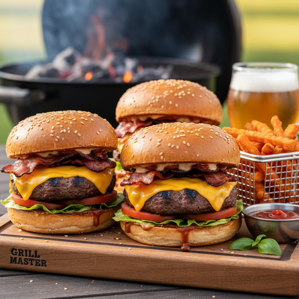 Ultimate Grilled Hamburgers recipe