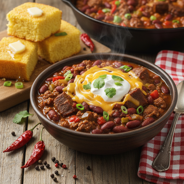 Ultimate Hearty Chili Connoisseur's Delight recipe