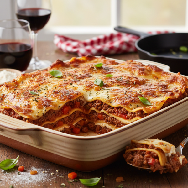 Ultimate Hearty Meat Lasagna recipe