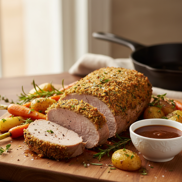 Ultimate Herb-Crusted Pork Tenderloin recipe